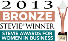 Bronze Stevie Award 2013 1