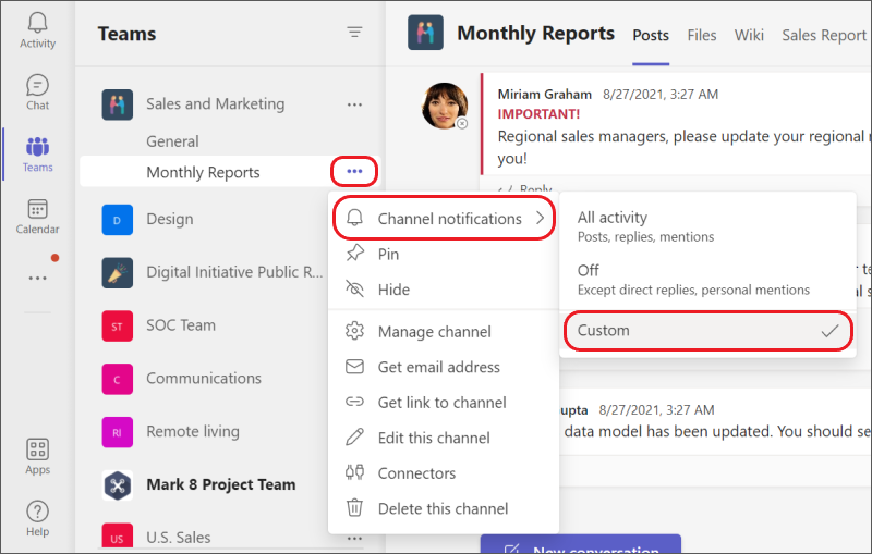 Monthly Reports