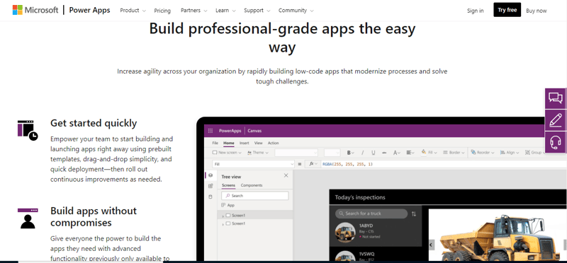 Professional Grade apps the easy way